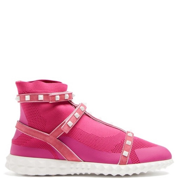 Rockstud body-tech high-top trainers 36 - Picture 2 of 8